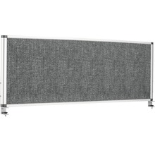Tischteiler grau 120x45 cm