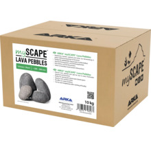 Karton mit ARKA mySCAPE Lava Pebbles, Steine für Aquarien und Terrarien, 200 bis 300 mm