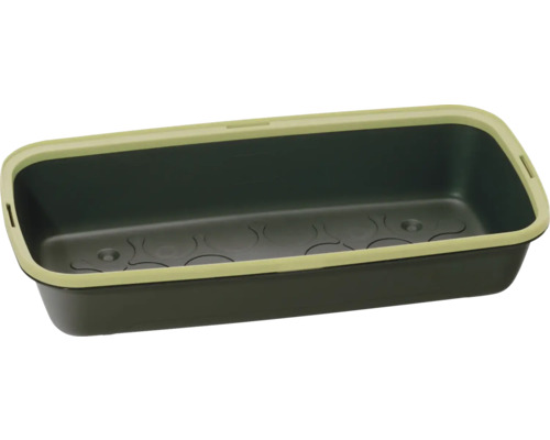 Anzuchtschale romberg BoQube Anzuchtschale M Green Edition ca .37 x 6 x 19 cm Pflanzkasten aus Kunststoff mit Bewässerungssystem
