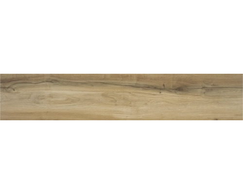 Feinsteinzeug Wand- und Bodenfliese ARENDAL Dark Oak rektifiziert 119.5 x 22.7 x 0.97 cm Holzoptik Bodenfliese