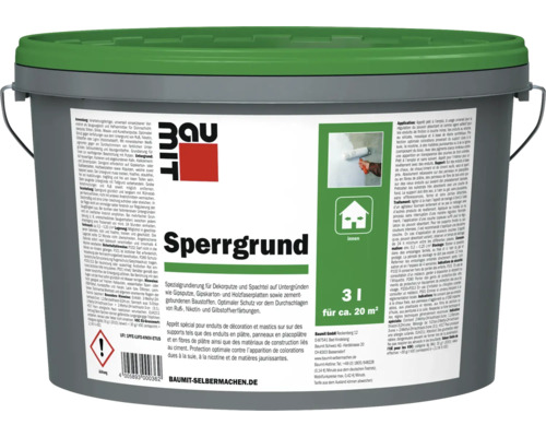 Baumit Sperrgrund weiß 3 l