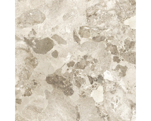 Feinsteinzeug Wand- und Bodenfliese MADRID Sand rektifiziert 120 x 120 x 1.05 cm Muster einer Bodenfliese mit Marmoroptik