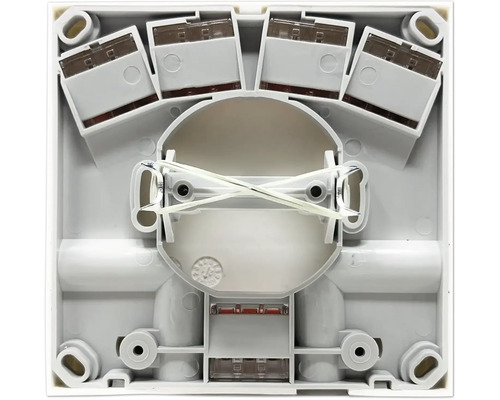 Installationsdose für Elektroinstallationen, Aufsicht