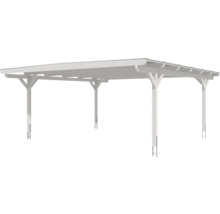 Holzcarport mit sechs Pfosten für den Außenbereich