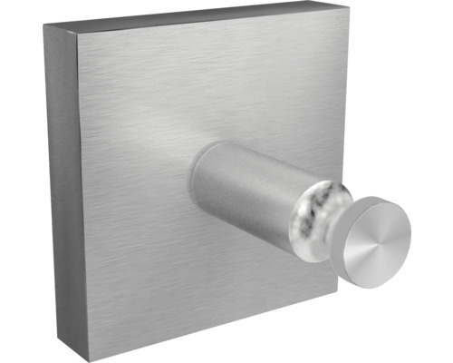 Handtuchhaken aus Metall mit quadratischer Halterung