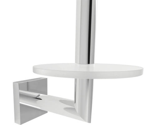 Toilettenpapierhalter zur Wandmontage mit Ablage