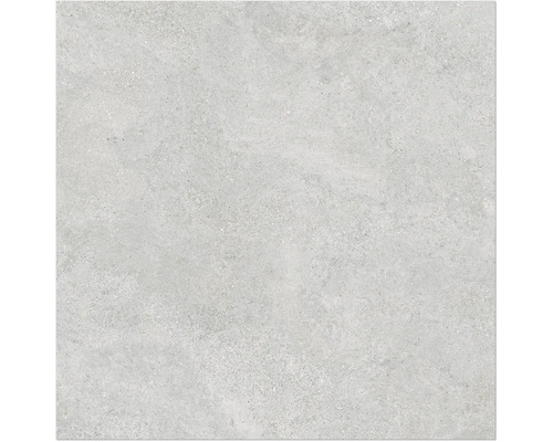 Feinsteinzeug Wand- und Bodenfliese MARSEILLE light grey rektifiziert 120 x 120 x 1.05 cm Fliesenmuster in Steinoptik