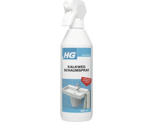 HG Kalkweg Schaumspray, 500 Milliliter, zur Badreinigung