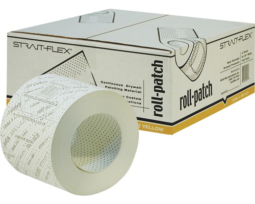PROTEKTOR Kompositstreifen flexibel Roll-Patch für Reparaturen im Trockenbau PVC 6,10 m x 140 mm
