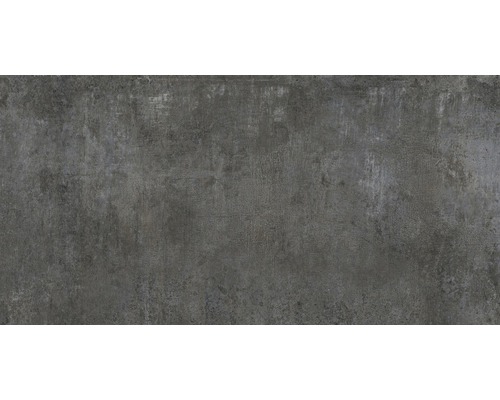 Feinsteinzeug Wand- und Bodenfliese Industrial night anpoliert 80 x 160 x 0,97 cm R10 A-0