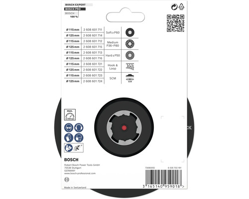 Bosch Expert Schleifscheibe Produktdetails