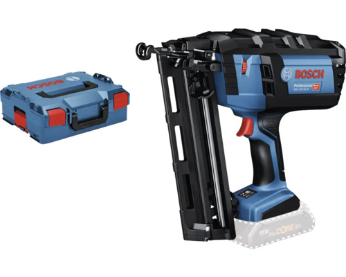 Akku-Holznagler Bosch Professional GNH 18V-64 M, ohne Akku und Ladegerät Bosch Profi Akku Nagelgerät mit Transportkoffer