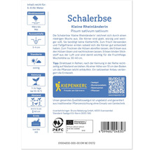 Schalerbse Kleine Rheinländerin Saatgutpackung