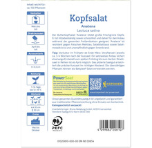 Kopfsalat Analena Kiepenkerl Gemüsesamen, PowerSaat, Samenfestes Saatgut