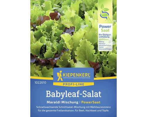 Babyleaf Salat Maraldi Mischung Kiepenkerl Gemüsesamen Samenfestes Saatgut