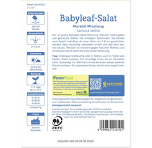 Babyleaf Salat Maraldi Mischung Saatgutpackung