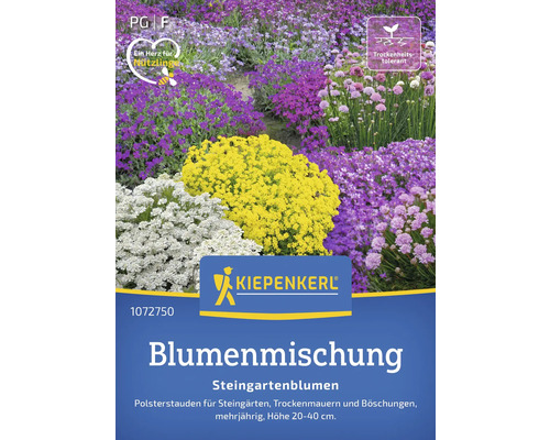 Mischung Steingartenblumen Kiepenkerl Blumensamen