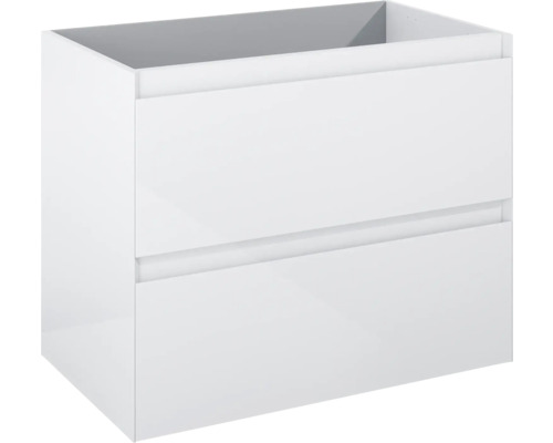 Jungborn Waschtischunterschrank DECEM BxHxT 800 x 635 x 458 mm Frontfarbe weiß hochglanz