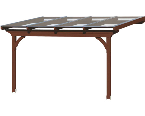 Holzcarport mit Polycarbonatplatten für den Außenbereich