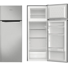Amica Kühlschrank mit Gefrierfach, Ansicht geschlossen und geöffnet