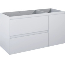 Waschtischunterschrank mit zwei Schubladen und einer Tür