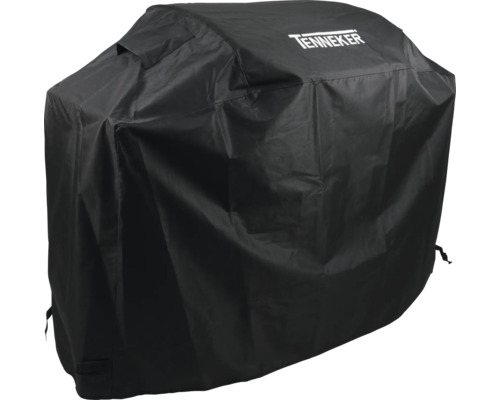 Schwarze Grillabdeckung der Marke Tenneker