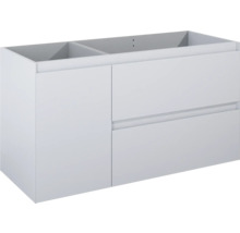 Waschbeckenunterschrank mit einer Tür und zwei Schubladen