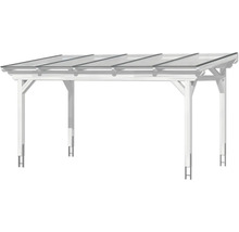 Terrassenüberdachung SKAN HOLZ Sanremo 541x350 cm weiß