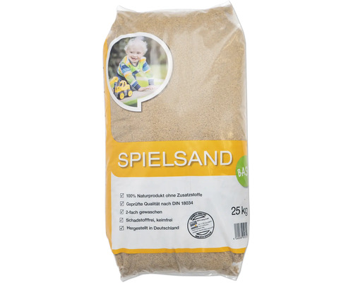 Spielsand 25 kg = ca. 20 Liter Füllmenge