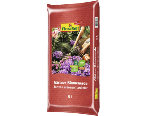 Gärtner Blumenerde FloraSelf Select 5 L