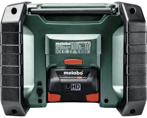 Metabo Baustellenradio mit Batterie