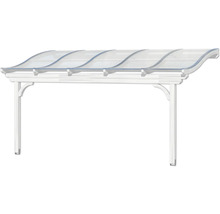 Terrassenüberdachung SKAN HOLZ Verona 541x389 cm weiß