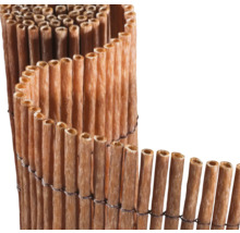 Bambusmatte aufgerollt