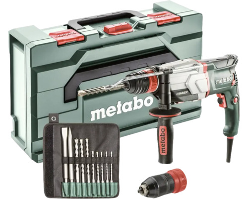 Metabo UHE 2660-2 Quick Bohrhammer mit Bohrer-Set und Werkzeugkoffer