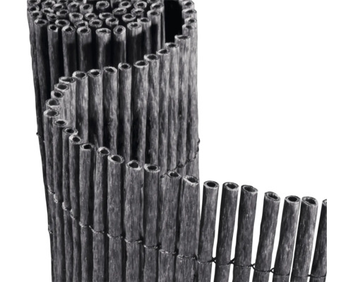 Sichtschutzmatte Konsta Premium Plus 300 x 180 cm anthrazit Bambusmatte zur Gartengestaltung als Sichtschutz