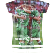 Wandkalender Werder Bremen Trikotkalender 2025 34,1x42 cm