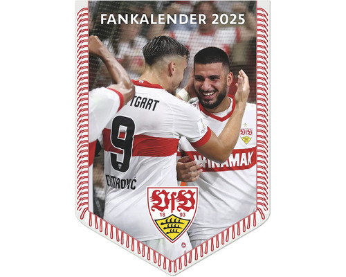 Wandkalender VfB Stuttgart Bannerkalender 2025 29,7x42 cm