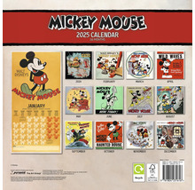Mickey Mouse 2025 Kalender mit 16 Monaten