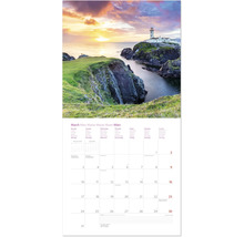 Wandkalender Traumziele 2025 30x30 cm