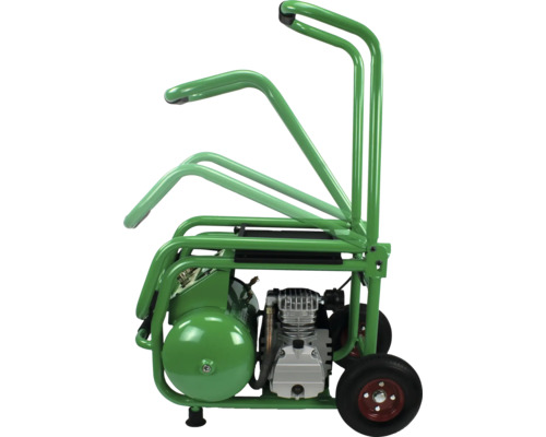 Fahrbarer Baukompressor mit verstellbarem Griff