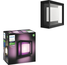 Philips hue LED Wandleuchte White & Color Ambiance 1150 lm schwarz 11,5x26 cm - Kompatibel mit SMART HOME by hornbach
