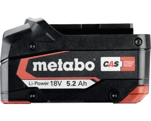 Metabo Akkupack 18 Volt 5.2 Amperestunden