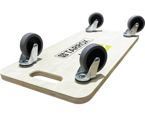 Werkstattrollbrett mit vier Rädern und Tragegriff