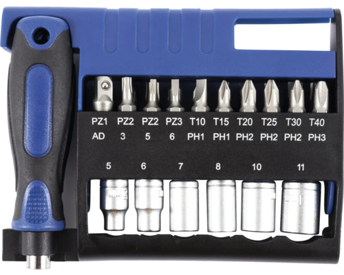 Steckschlüssel-Bit-Set 28 tlg.