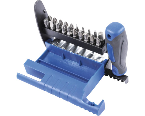 Bitset mit Schraubendreher und Steckschlüsseln