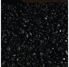 Dekorsteine aus Glas in Schwarz