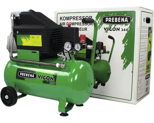 Prebena VIGON 240 Kompressor mit Druckanzeige und Rädern