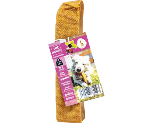 Dauerkauartikel Käseknochen mit Roter Bete für Hunde