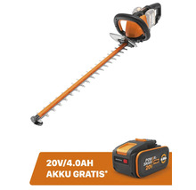 Akkubetriebene Heckenschere mit Akku