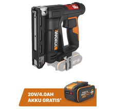 Worx Akku Nagler mit zusätzlichem Akku